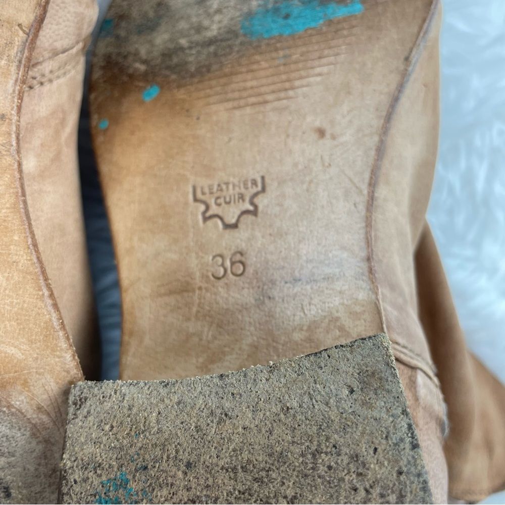 Free People Landslide Braided Leather Ankle Booties - Picture 11 of 12